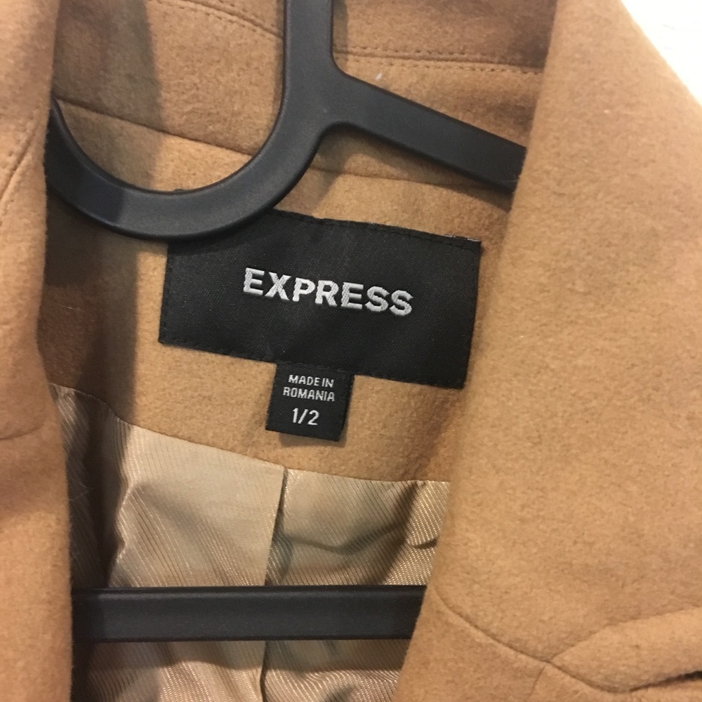 Express brown peacoat - Picture 4 of 4